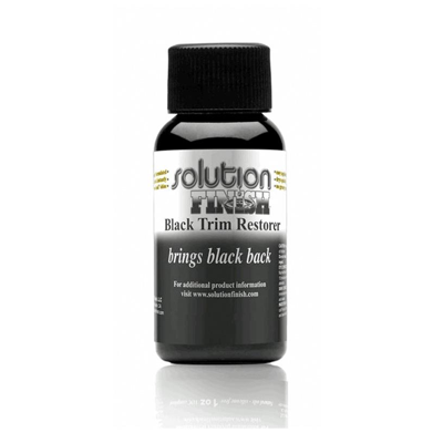 Solution Finish - Black Trim Restorer - 60ml - Plastic hersteller