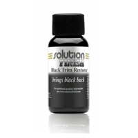 Solution Finish - Black Trim Restorer - 60ml - Plastic hersteller - thumbnail