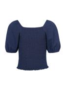 10Sixteen Off Shoulder Top / Fancy T Oxford Blue - thumbnail