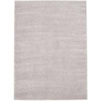 Tapeso Effen vloerkleed velours Gala - grijs - 140x200 cm - thumbnail