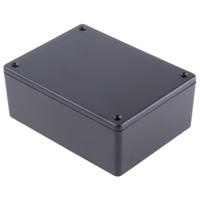 Hammond Electronics 1591XXSSBK Universele behuizing 110 x 82 x 44 ABS Zwart 1 stuk(s) - thumbnail