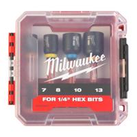 Milwaukee SHOCKWAVE™ Impact Duty Magnetische Moeraandraaierset Ø 7-13mm Gen II - 4-delig - 4932492445 - thumbnail