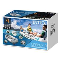Intex 68376NP Mariner 4 4-Persoons Opblaasboot Set - thumbnail