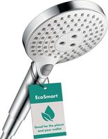 Hansgrohe Raindance select s120 ecosmart handdouche 3jet wit-chroom 26531400 - thumbnail