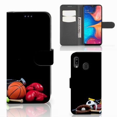 Samsung Galaxy A30 | Wallet Case | met Pasjes | Sports Samsung Galaxy A30 | Wallet Case | met Pasjes | Sports