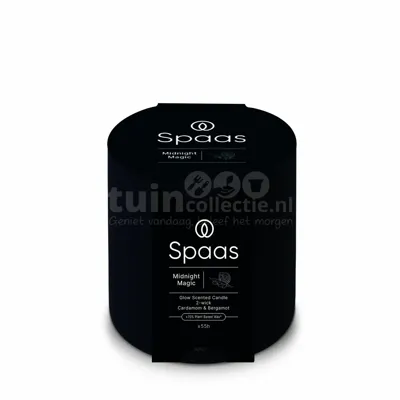 Spaas Glow Geurkaars 2-Wick Midnight Magic
