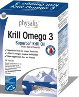 Physalis Krill Omega 3 30 capsules - thumbnail