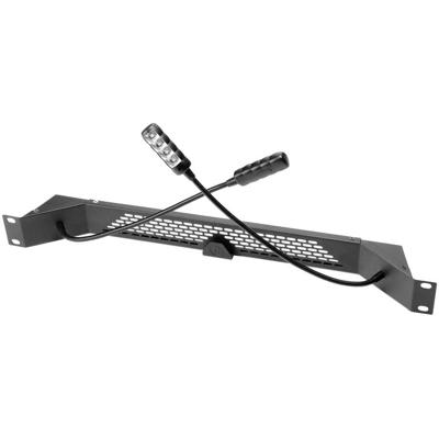 Adam Hall 87463 Ultra C 19 inch Dubbele zwanenhals kleuren racklight