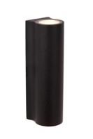 Lucide AKRA - Wandlamp Binnen/Buiten - LED - 2x6,5W 2700K - IP54 - Zwart - thumbnail