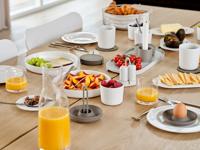 Zone Denmark Singles Onderzetters 6 st. met Houder - Taupe - thumbnail