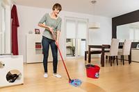 Vileda Supermocio 3Action Mop Rood/Blauw - thumbnail