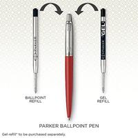 Parker Jotter balpen zwart CT in blister - thumbnail