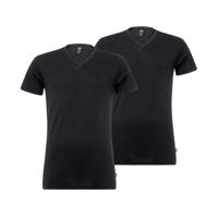 Levi's Men V-Neck Jet Black 2-Pack-XL - thumbnail