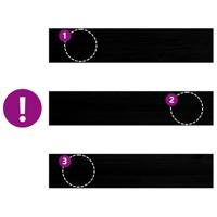 VidaXL Traptreden 4 st 120x30x2 cm massief eikenhout donkerbruin - thumbnail