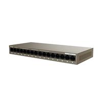 Tenda TEG1016M Switch Gigabit 16-Ports Netwerk Switch (VLAN, Plug and Play, Metalen Behuizing, Ventilatorloos, Unmanaged) LAN Switch 16 Poorten LAN Splitter LAN Verdeler Ethernet Switch - thumbnail