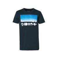 Petrol Industries T-shirt met printopdruk donkergroen - thumbnail