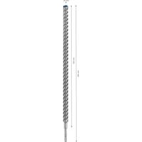 Bosch Accessories EXPERT SDS plus-7X 2608900152 Hamerboor 1 stuks 25.00 mm Gezamenlijke lengte 600 mm SDS-Plus 1 stuk(s) - thumbnail