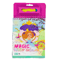 Waterkleurboek - Roze - thumbnail