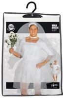 Vrijgezellenpak Bruidsjurk man - thumbnail