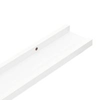 VidaXL Fotoplanken 2 st 40x9x3 cm mdf wit - thumbnail