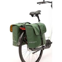 Dubbele fietstas New Looxs Odense Double MIK 39 liter 34 x 16 x 38 cm (x2) - groen - thumbnail