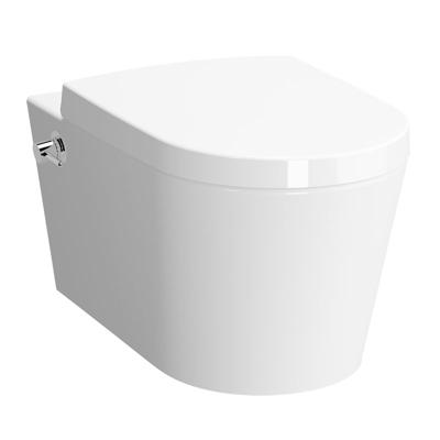 Wandclosetpack Vitra Nest 35.5x57cm met Bidetfunctie en Softclose HOH 18cm Wit (incl zitting)