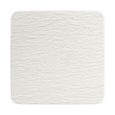 Villeroy & Boch Manufacture Rock Blanc Gourmet bord vierkant