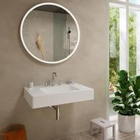 Hansgrohe Tecturis S 3-gats wastafelkraan 150 met afvoerplug, chroom - thumbnail