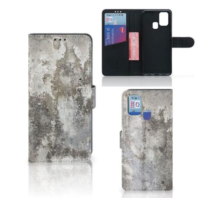 Samsung Galaxy M31 | Bookcase | Beton Print Samsung Galaxy M31 | Bookcase | Beton Print