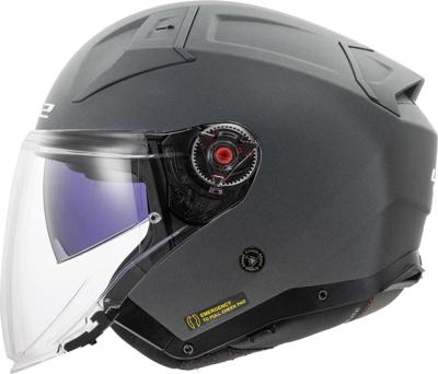 LS2 "of603 infinity ii concrete" jethelm helmet infinity ii concrete matt gr. l