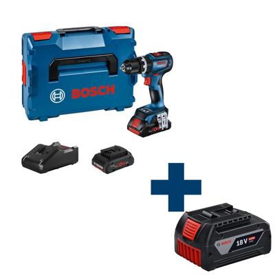 Bosch Professional GSB 18V-90 C Accu klop-/schroefboormachine 18V 4.0Ah in L-Boxx - 06019K6104