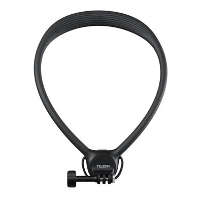 Telesin Neck Mount 360º SE2.0 met chest strap - zwart