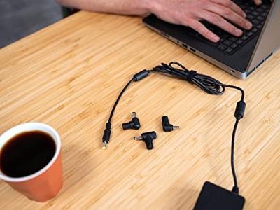 Trust Primo Universele 45W-laptopoplader Desktop accessoire Zwart