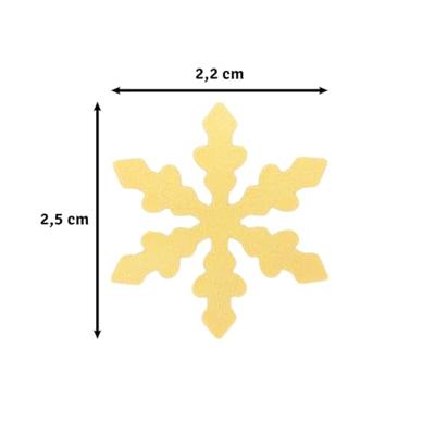 Vaessen Creative • figuurpons sneeuwvlok frostfire medium