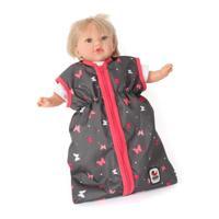 Poppen Slaapzak - Vlinders Koraal - thumbnail