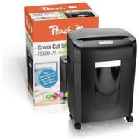 Peach PS500-75 Papierversnipperaar Cross cut 4 x 35 mm 16 l Aantal bladen (max.): 15 Veiligheidsniveau 4 - thumbnail