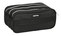 Schoolpennenzak Safta Stone Zwart 21,5 x 10 x 8 cm - thumbnail