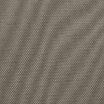Zonnescherm rechthoekig 2x4 m oxford stof taupe - thumbnail