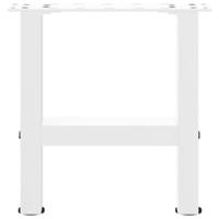 Salontafelpoten 2 st 40x(30-31) cm staal wit - thumbnail