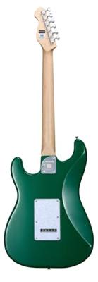Mooer MSC30 Pro Guitar Lemon Green elektrische gitaar met gigbag