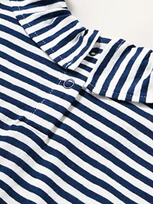 Bloesje met korte mouwen PETIT BATEAU blauw