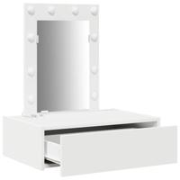 Plafondtafel met lade Wit 60 x 40 x 70 cm Bewerkt hout - thumbnail