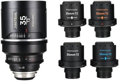 Laowa Proteus Flex 2X Anamorphic 35mm T2 - Arri PL+EF Laowa Proteus Flex 2X Anamorphic 35mm T2 - Arri PL+EF