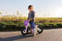 Small Foot - houten driewieler en loopfiets 2in1 maxi roze - thumbnail