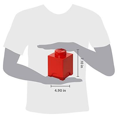 Room Copenhagen LEGO Storage Brick 1 Rood opbergdoos Room Copenhagen LEGO Storage Brick 1 Rood opbergdoos