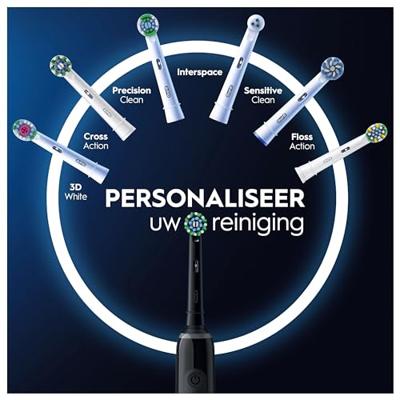 Elektrische tandenborstel Oral-B Pro 3 3900 Zwart (2 Stuks)