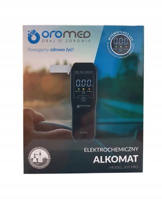 Oromed ALK_ORO-X10 PRO alcohol tester 0 - 4 procent 0,05 procent Zwart
