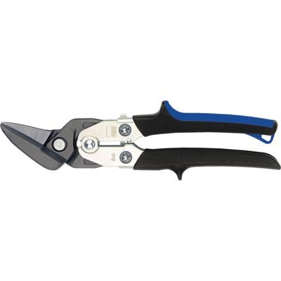 Erdi Doorloopplaatschaar | lengte 260 mm rechts | staal max. 1,2 mm | RVS max. 1 mm | 1 stuk - D27B - D27B