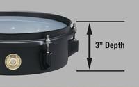 Tama BST143MBK Metalworks Effect Series 14 x 3 inch snaredrum - thumbnail