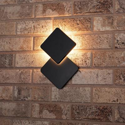 Buitenlamp met Lichtbron - Wandarmatuur - 1200lm 2700K - Grijs